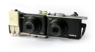 synchronizovaná dvojice Canon S90